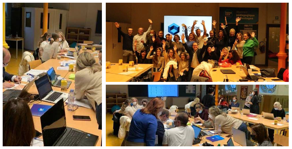 Newsletter November 2021 - More than 30 teachers from 5 European countries joined the 1st European Digital Teacher training sess